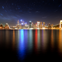 Stars over Sydney Harbour