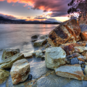 Purple Rain - Bellerive Beach Sunset