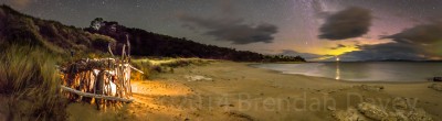 'Stick Hut', Storm Bay, Tasmania.