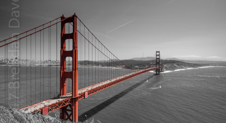 Golden Gate Bridge, Red, San Francisco